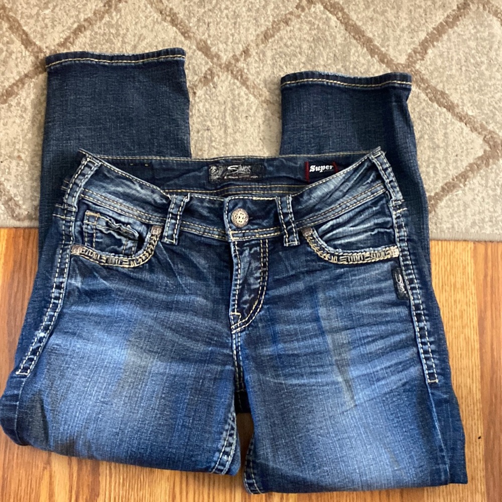 Silver Capris - image 1